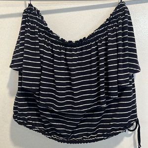 Strapless Crop Top